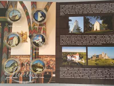 Medalite komplekt ,,Eesti arhitektuuripärand´´