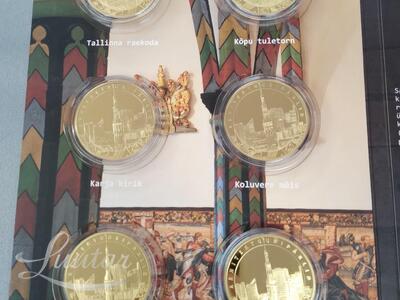 Medalite komplekt ,,Eesti arhitektuuripärand´´