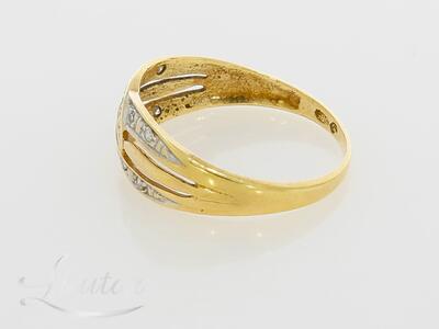 Kuldsõrmus 585* Briljandid