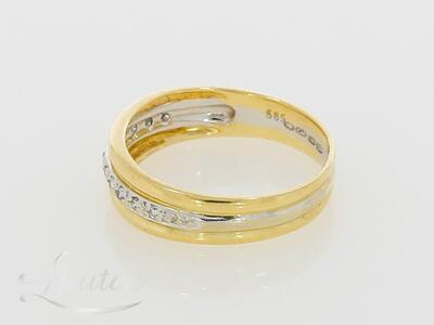 Kuldsõrmus 585* Briljandid