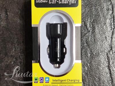 Autolaadija S26 2xUSB 3A black