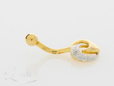 Kuld nabaneet 585* Briljant