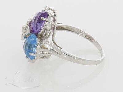 Kuldkõrvarõngad ja sõrmus 585* Briljandid