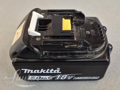 Akulaadija Makita DC18RC+ akud BL1850B 18V 5.0Ah ja BL1860B 18V 6.0Ah 