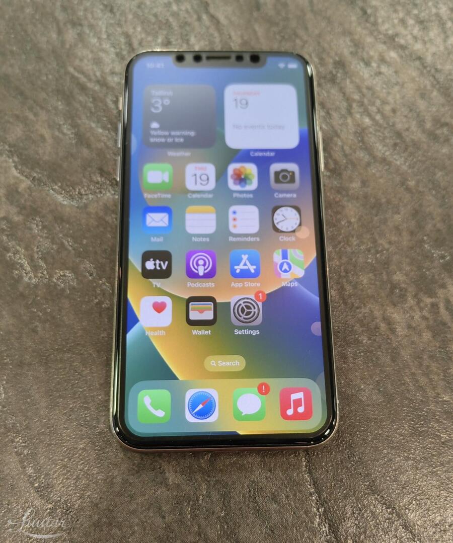 Mobiiltelefon Apple iPhone  X 256gb 