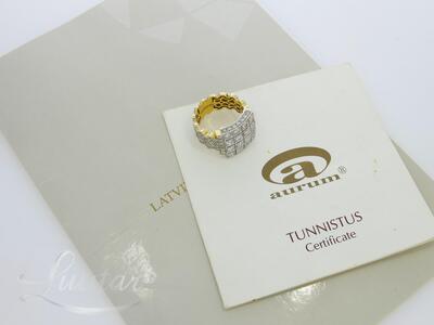 Kuldsõrmus 585* Briljantidega 