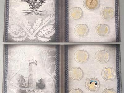 Meenemüntide komplekt "Eesti ajaloopärand I ja II"