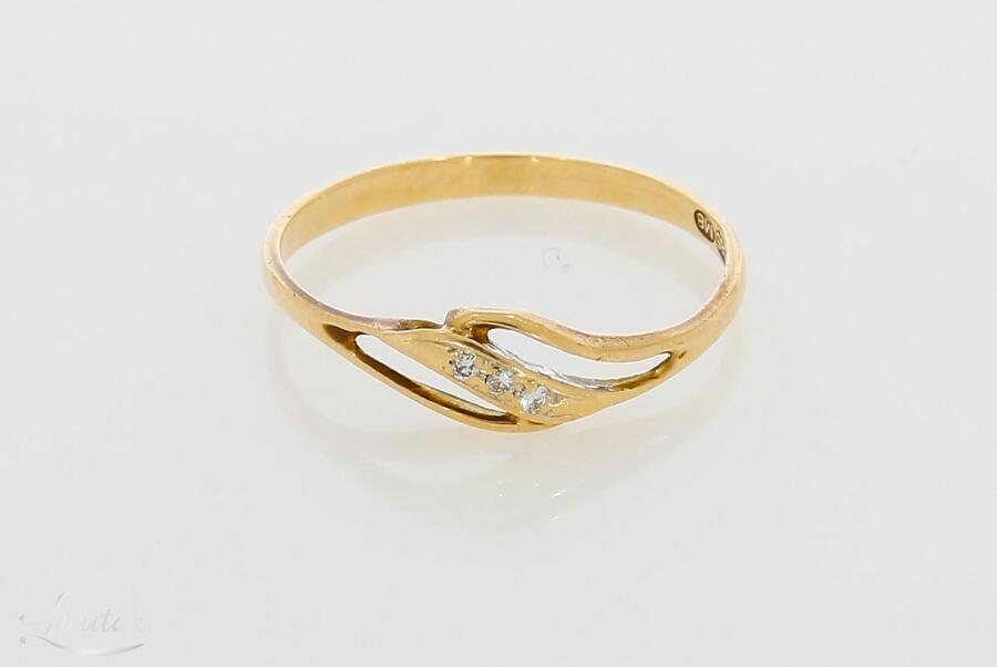 Kuldsõrmus 585* Briljandid