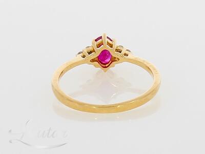 Kuldsõrmus 585* Briljandid