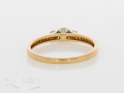 Kuldsõrmus 585*  Briljandid