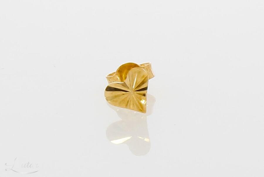 Üksik kuldkõrvarõngas 585* Süda