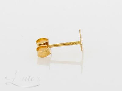 Üksik kuldkõrvarõngas 585* Süda