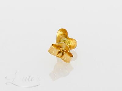 Üksik kuldkõrvarõngas 585* Süda