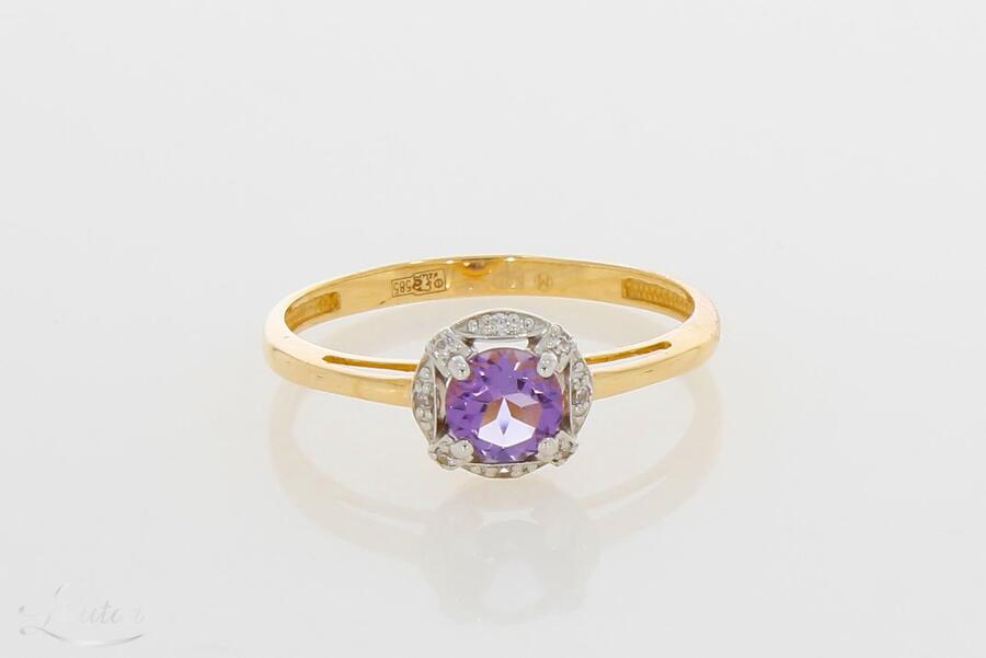 Kuldsõrmus 585* Briljandid