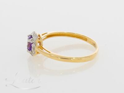 Kuldsõrmus 585* Briljandid