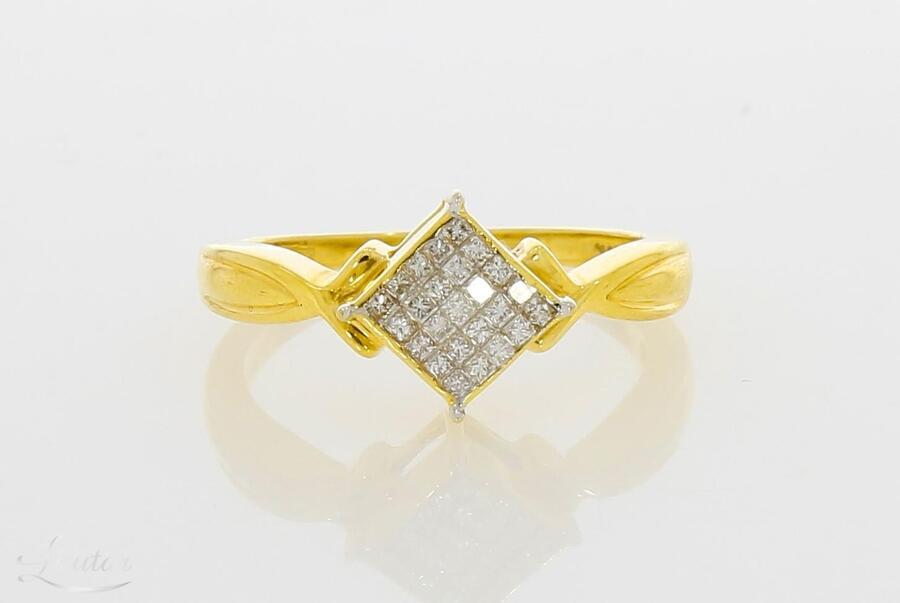 Kuldsõrmus 750* Briljandid