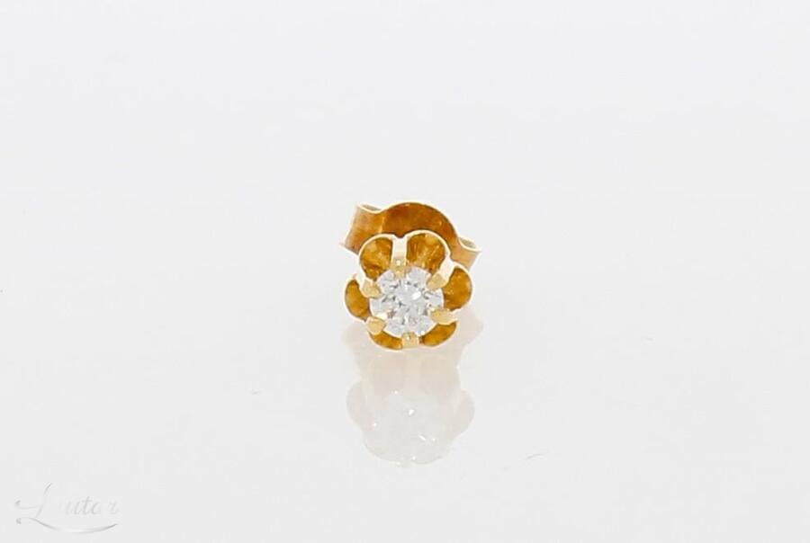 Üksik kuldkõrvarõngas 585* 