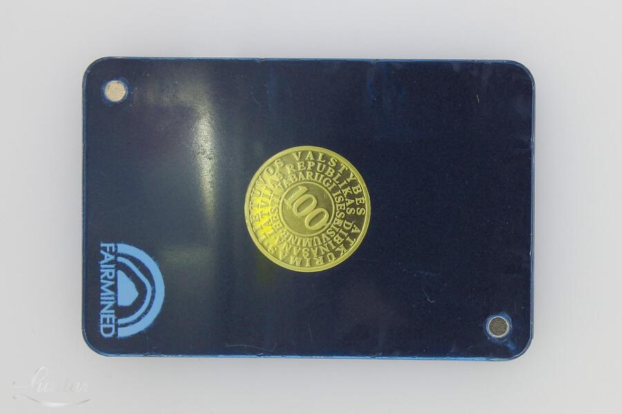 Kuldmünt 999* Balti riikide omariikluse 100.aastapäev