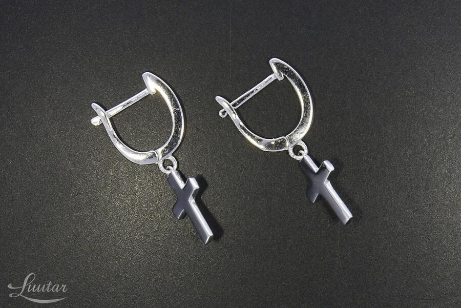 Hõbekõrvarõngad 925* UUED! Rist