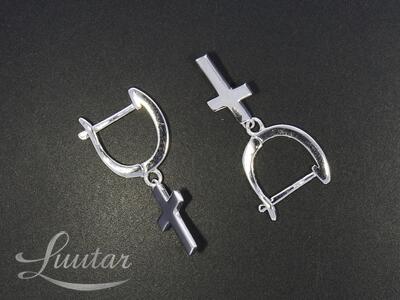 Hõbekõrvarõngad 925* UUED! Rist