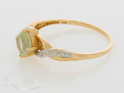 Kuldsõrmus 585* Briljandid