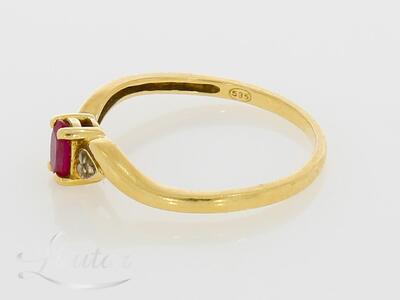 Kuldsõrmus 585* Briljandid