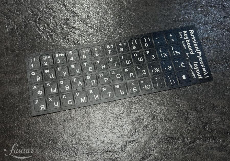 Klaviatuuri kleepsud ENG/RUS