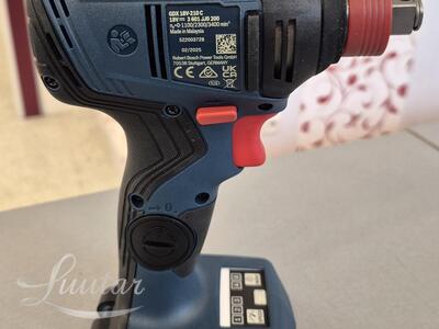 Juhtmeta löökkruvikeeraja Bosch GDX 18V-210 C