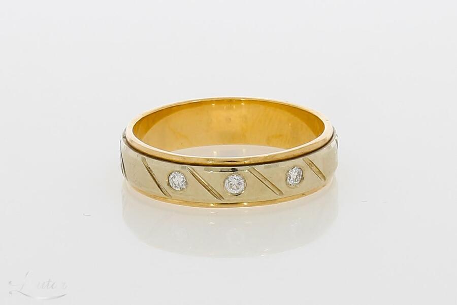 Kuld abielusõrmus 585* Briljandid