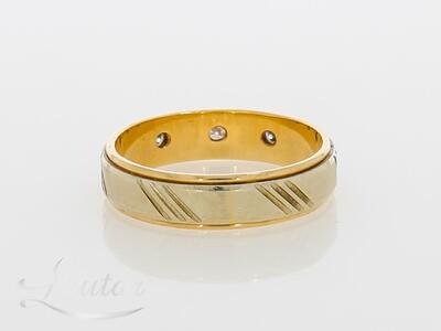 Kuld abielusõrmus 585* Briljandid