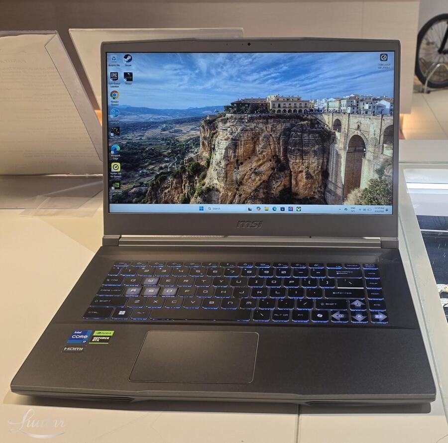 Sülearvuti MSI intel core i7