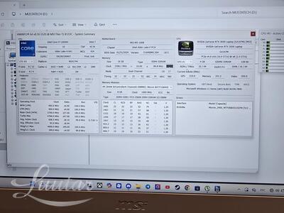 Sülearvuti MSI intel core i7