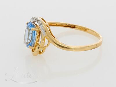 Kuldsõrmus 585* Toopasid ja Briljandid