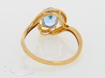 Kuldsõrmus 585* Toopasid ja Briljandid