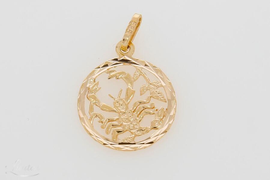 Kuld kulon 585* Skorpion!