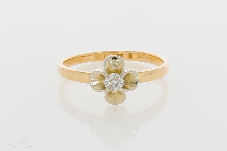 Kuldsõrmus 585* Briljant