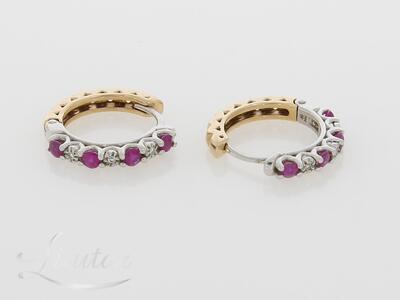 Kuldkõrvarõngad 585* Briljandid 