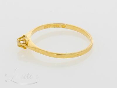 Kuldsõrmus 585* Briljant