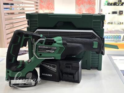 Akutööriistade komplekt akuuniversaalsaag Hikoki CR 18DBL+Hikoki DS18DBSL 