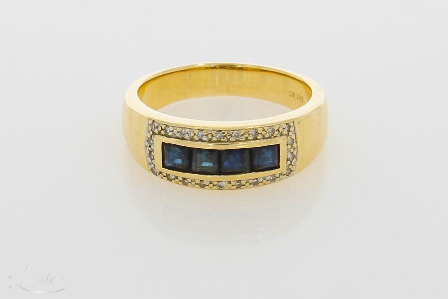 Kuldsõrmus 585* Briljandid