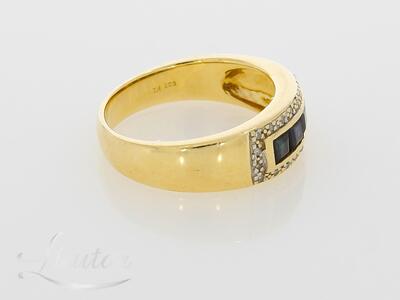 Kuldsõrmus 585* Briljandid