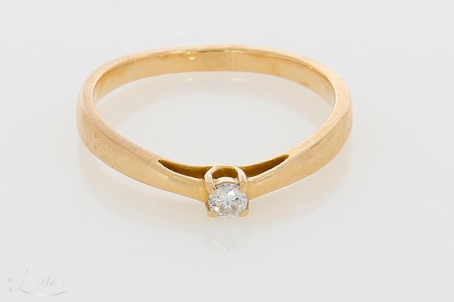 Kuldsõrmus 585* Briljant