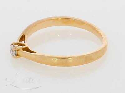 Kuldsõrmus 585* Briljant