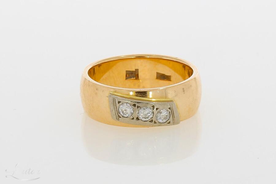 Kuldsõrmus 585* Briljandid