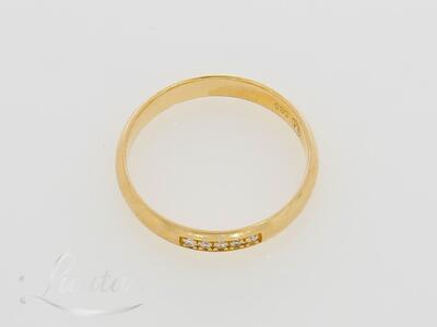 Kuldsõrmus 585* Briljandid