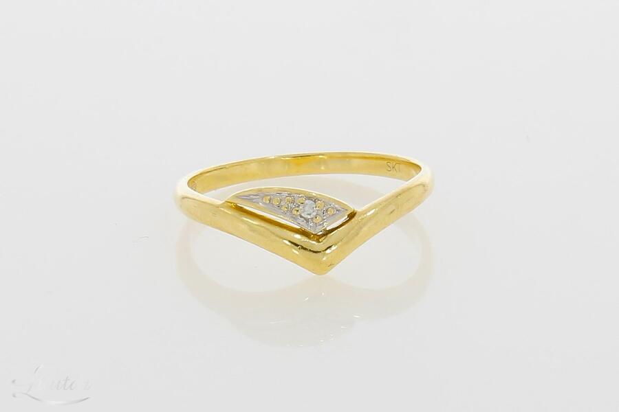 Kuldsõrmus 585* Briljant