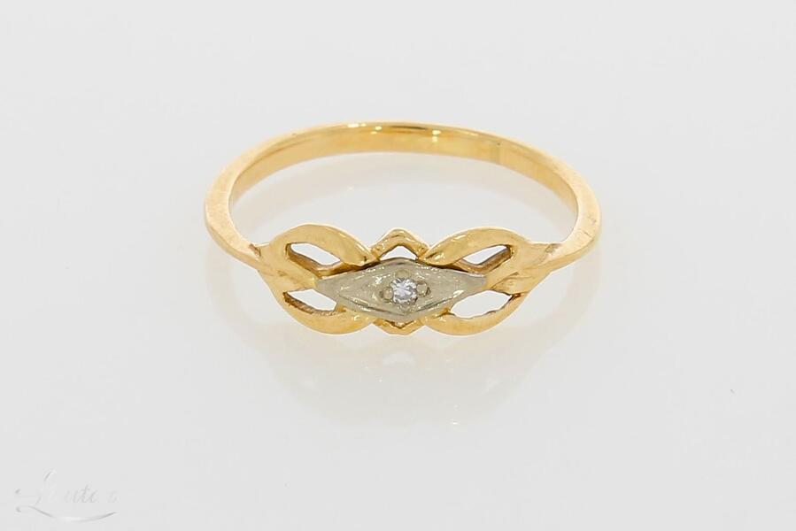 Kuldsõrmus 585* Briljant