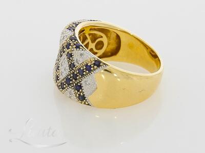 Kuldsõrmus 585* Briljandid