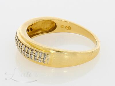 Kuldsõrmus 585* Briljandid