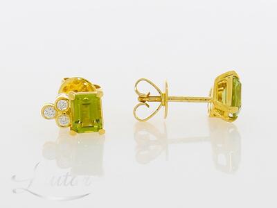 Kuldkõrvarõngad 750* Briljandid